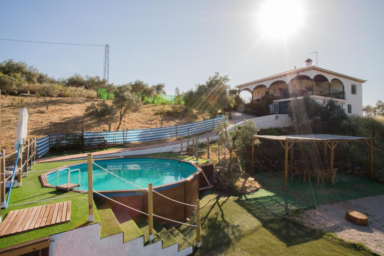Finca Pil - Casa Rural Con Piscina Ríogordo Exterior foto